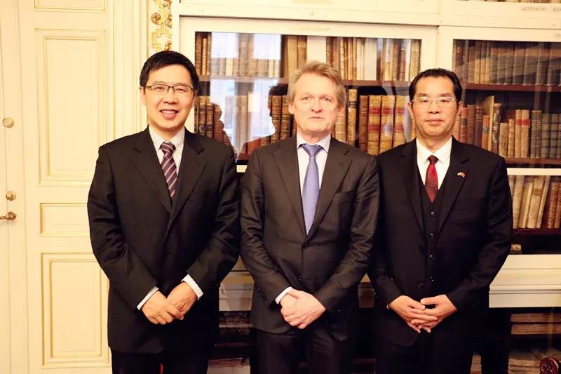 中国驻瑞典大使桂从友访问瑞典皇家工程院