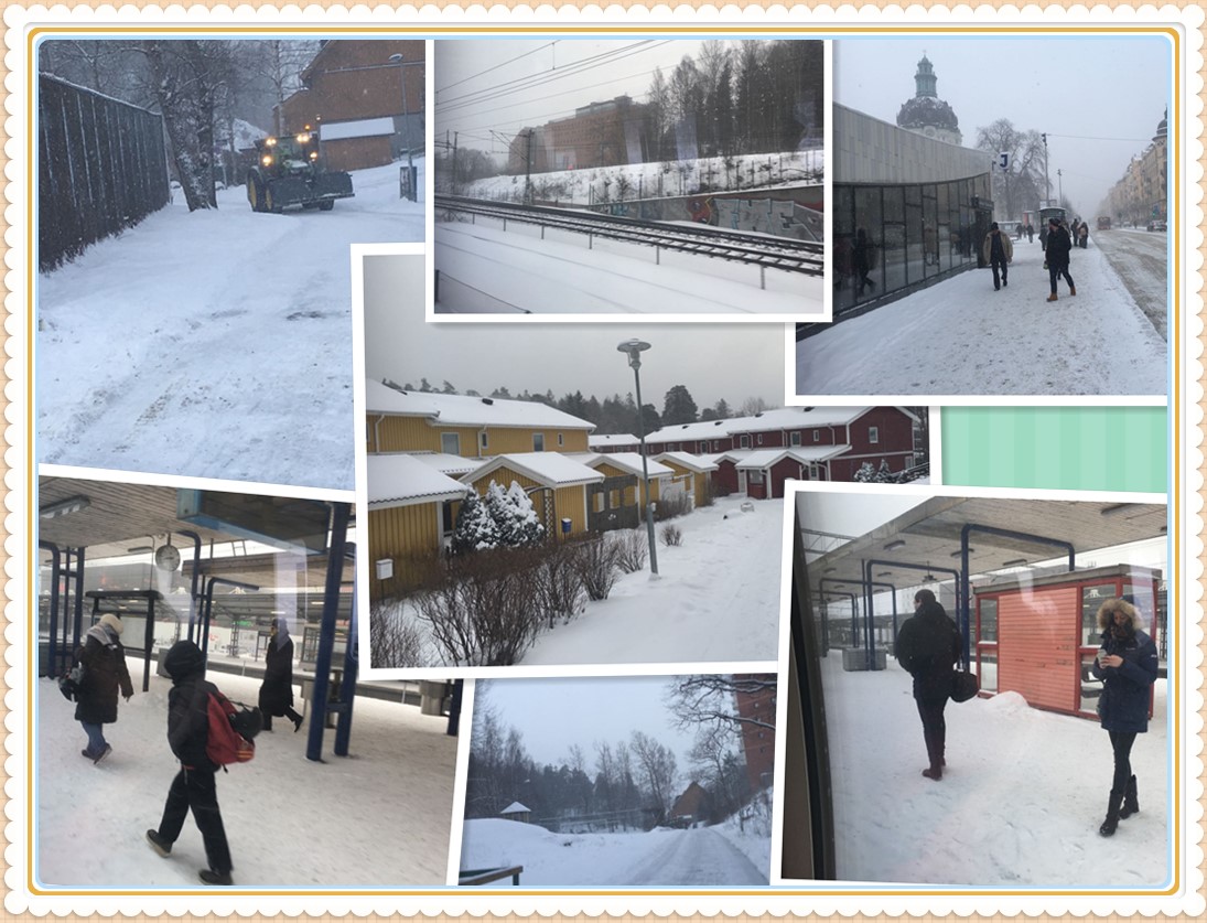 现在：是瑞典的冬天