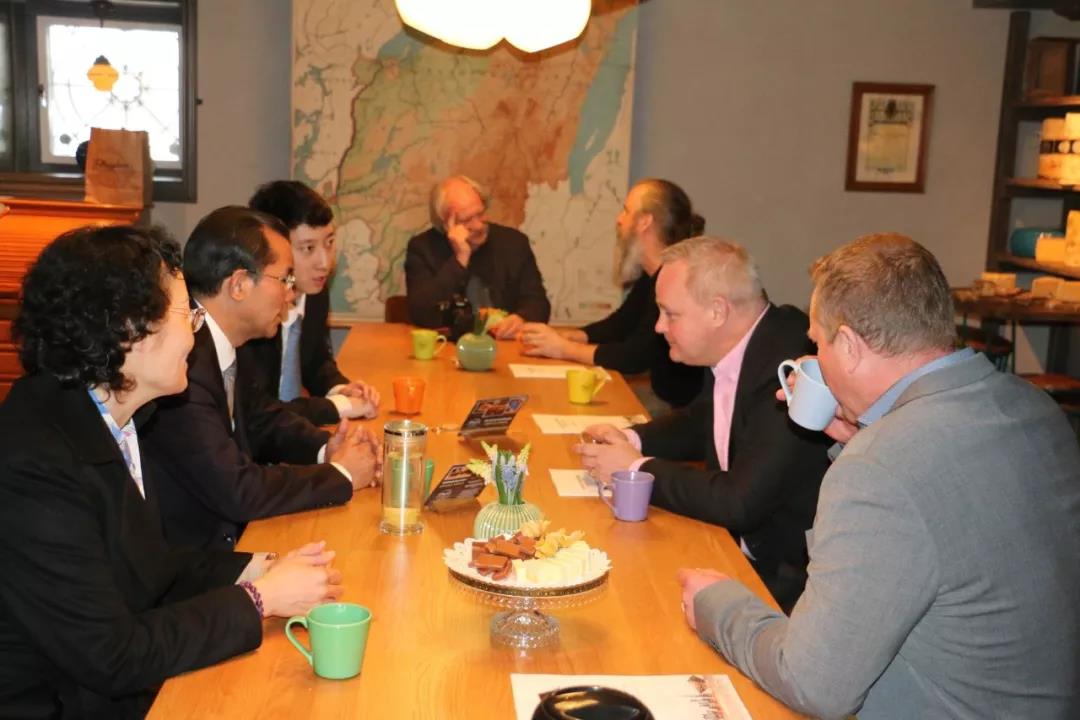 中国驻瑞典大使桂从友访问法尔雪平市