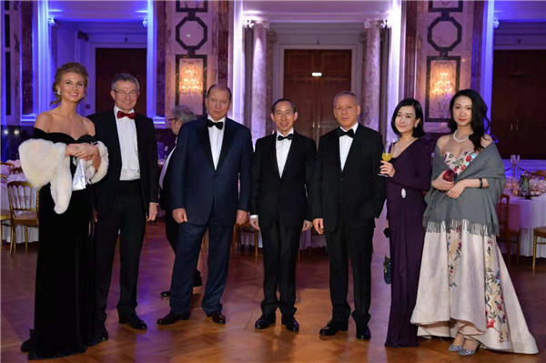 中国国际文化传播中心执行主席龙宇翔应邀出席第十二届维也纳莫斯科舞会